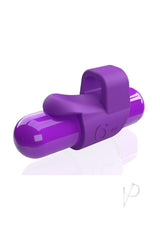 4B FingO Slim Finger Vibrator Grape in vibrant purple color, designed for targeted stimulation and pleasurable experiences.