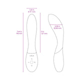 LELO MONA WAVE Rechargeable G-Spot Vibrator Deep Rose