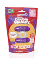 4T Double Wammy Silicone Dual Vibrating Couples Cock Ring packaging with colorful design and product details.
