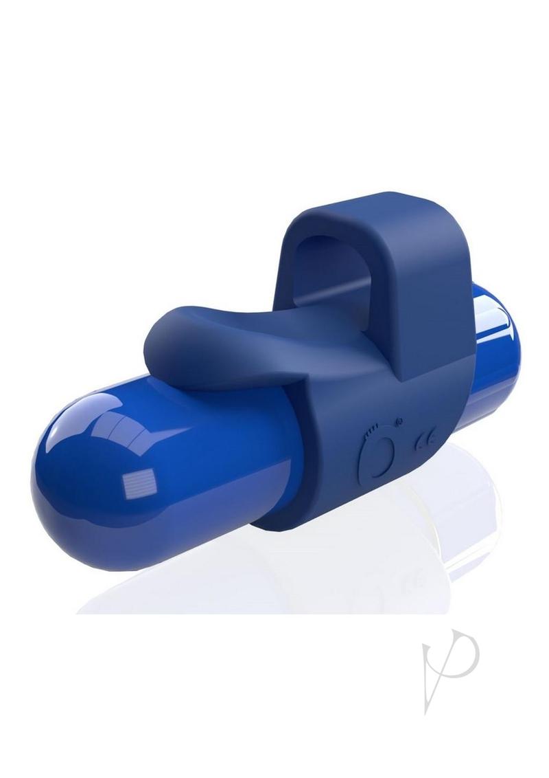 4T FingO Slim Finger Vibrator Blueberry with sleek design and versatile stimulation features.