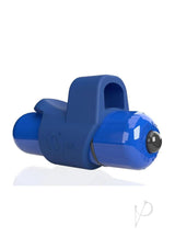 4T FingO Slim Finger Vibrator Blueberry in vibrant blue color, ideal for intimate moments and pleasure.