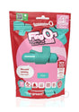 Screaming O 4T FingO Slim Finger Vibrator Kiwi packaging showcasing a compact bullet vibe in vibrant green color.