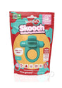 4T Skooch Vibrating Cock Ring with Clitoral Stimulator Kiwi packaging showcasing the product features and design.