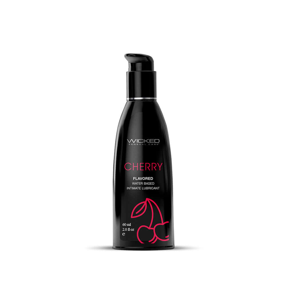 Wicked Aqua Cherry Water-Based Lubricant 2 oz