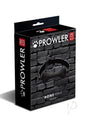 Prowler RED Bone Shaped Silicone Ball Gag Black product packaging displayed against a textured brick background.
