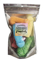 Freeze Dried Rainbow Pecker Candy Pack in colorful packaging showcasing various flavors.