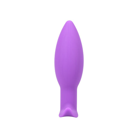 Tantus Neo Silicone Anal Plug Lilac, tapered design in smooth lilac silicone for beginners.