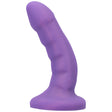 Tantus Curve G-Spot Dildo Purple Amethyst in elegant purple silicone, designed for targeted pleasure.