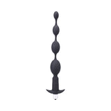 Tantus Vibrating Progressive Beads Vibrating Beaded Anal Plug Black
