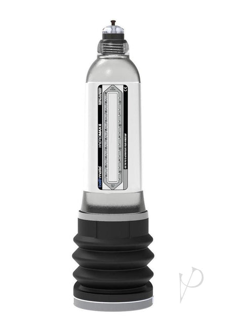 Bathmate Hydromax8 Penis Pump Clear, water-powered vacuum device for enhanced erections and performance.