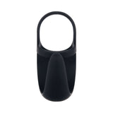 Zero Tolerance Vibrating Ball Cradle Rechargeable Remote-Controlled Silicone Cockring Black