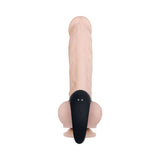 Zero Tolerance Vibrating Ball Cradle Rechargeable Remote-Controlled Silicone Cockring Black