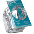 Spot-on G-spot Stimulating Gel for Women Fishbowl Display with single-serve sachets for enhanced pleasure.