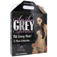 Sasha Grey Experience 5pc Collection Vanilla packaging showcasing a deluxe masturbator kit from Doc Johnson.