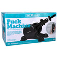 Vac-u-lock Fuck Machine with Remote Black packaging showcasing its adjustable thrusting capabilities.