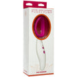 Doc Johnson Automatic Vibrating Pussy Pump Pink in packaging, showcasing the product design and features.