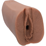 @brittanya187 Ultraskyn Pocket Pussy Caramel realistic handheld stroker with lifelike texture, molded from Brittanya Razavi.