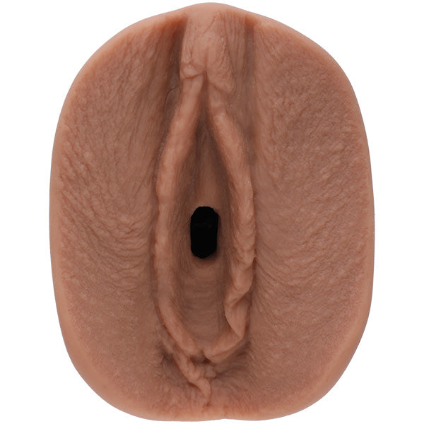 @brittanya187 Ultraskyn Pocket Pussy Caramel molded from Brittanya Razavi's body in lifelike texture.