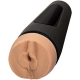 Main Squeeze Bailey Rayne Ultraskyn Stroker Vanilla showcasing realistic texture for a lifelike experience.