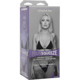 Main Squeeze layna.me Ultraskyn Stroker Vanilla packaging featuring @layna.me and variable pressure design.