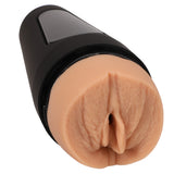 Main Squeeze Bridgette B Ultraskyn Stroker Pussy showing realistic molded opening and hard-case structure.