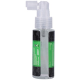 Goodhead Juicy Head Dry Mouth Spray Watermelon 2 Oz bottle with a clear design and green label for hydration and fresh breath.