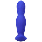 A-Play Expander Silicone Anal Plug Remote Royal Blue displayed in vibrant blue color and sleek design.