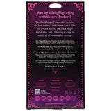 Doc Johnson Black Magic Pleasure Kit Black packaging detailing features and benefits of the vibrators included.