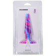 A-Play Groovy Silicone Anal Plug 5 Inch Berry in colorful packaging, ideal for comfortable backdoor play.