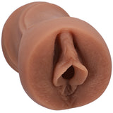 Signature Strokers Xxlayna Marie Pocket Pussy Caramel in a realistic design for intimate experiences.