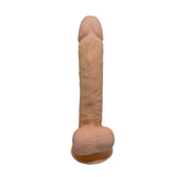 Silex-d The Original Model 1 Dildo 15 inch Vanilla displayed from the front, showcasing realistic design.