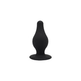 Silex-d The Original Plug Model 2 Dildo 3.5 inch M Black, a premium silicone anal plug for pleasure seekers.