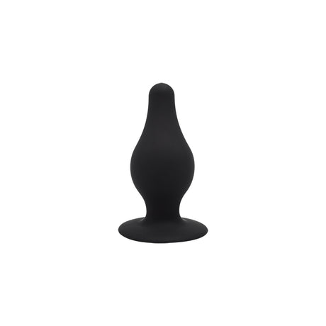 Silex-d The Original Plug Model 2 Dildo 3.5 inch M Black, a premium silicone anal plug for pleasure seekers.