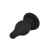 Silex-d The Original Plug Model 2 Dildo 4 inch L Black, showcasing its sleek black design and ergonomic shape.