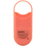 GoodHead Juicy Head Dry Mouth Spray Peach Bellini ingredients list on a peach-colored bottle.