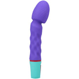 Mood Intense G G-spot Wand Vibrator Purple showing its sleek design and soft silicone texture.