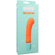 Mood Intense Arc G-spot Wand Vibrator Peach in packaging, showcasing its soft silicone and ergonomic design.