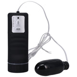 Doc Johnson Black Magic Bullet & Controller Black with compact bullet and multi-speed controller.