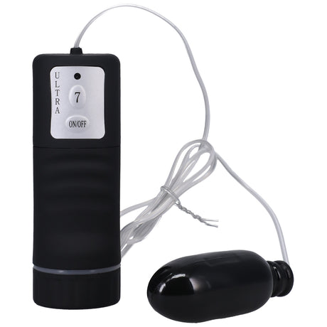 Doc Johnson Black Magic Bullet & Controller Black with compact bullet and multi-speed controller.