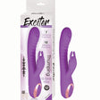 Nasstoys Exciter Thumping G Spot Vibe Purple in packaging highlighting its 7 thumping functions and 10 vibrations.