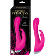 Nasstoys Princess Bunny Tickler Rabbit Vibrator Pink in packaging showcasing 10 function features.