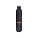 Nasstoys Mystique Rechargeable Bullet Vibrator Black, sleek black design for discreet pleasure anywhere.