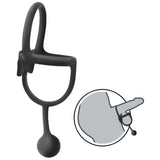 Nasstoys Enhancer Cockring 2 Pack Black featuring a versatile silicone ring design for comfort and play.