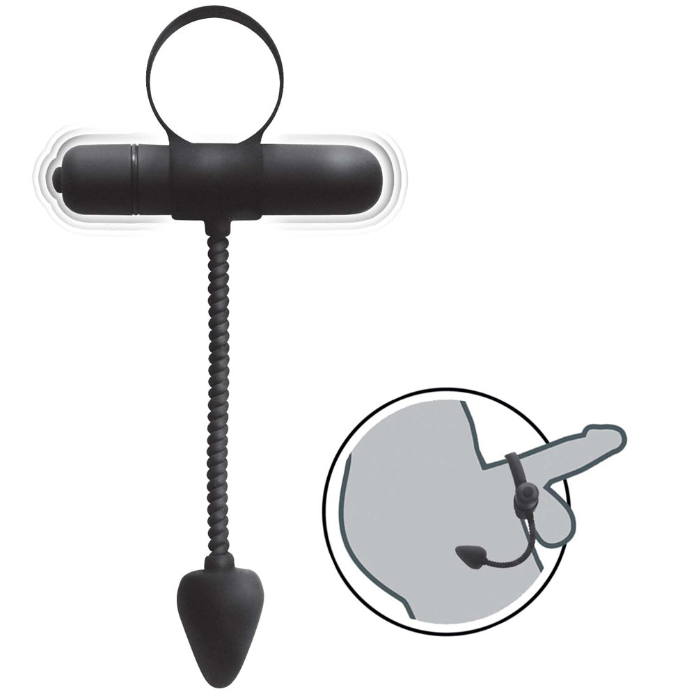 Nasstoys Enhancer Cockring 2 Pack Black featuring versatile silicone rings with playful design.