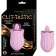 Nasstoys Clit Tastic Arousing Clit Licker Pink packaging and product image showcasing tongue vibrations.