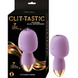 Nasstoys Clit-tastic Intense Dual Massager Lavender packaging showcasing its features and vibrant design.