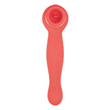 Blaze Luscious Licker Dual Ended Vibe Coral with a sleek design and textured end for enhanced pleasure.