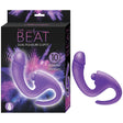 Nasstoys The Beat Dual Pleasure G-Spot Vibrator Purple with 10 powerful vibrations and ergonomic design.