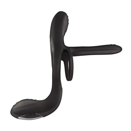 Nasstoys Enhancer Vibrating Lovers Ring Black designed for couples with vibrating functions and ergonomic design.