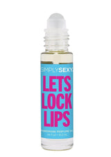Simply Sexy Pheromone Perfume Oil Lets Lock Lips 0.34 Oz bottle with roll-on applicator.